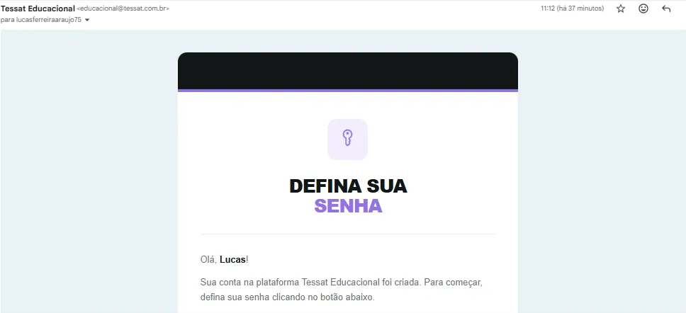 E-mail do passo 2